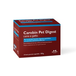 NBF LANES - CAROBIN PET DIGEST  CANE E GATTO 30 BUSTE GRANULARE 150g