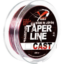 TAPER LINE CAST MULTICOLOR 220MT YUKI