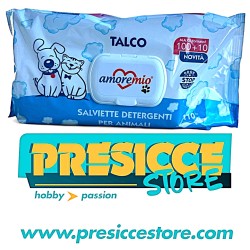 AMORE MIO - SALVIETTINE DETERGENTI MAXI FORMATO 100+10 TALCO