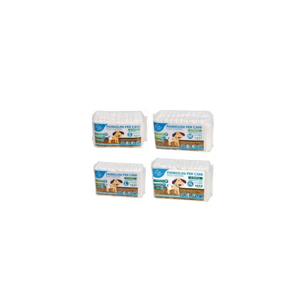 LEOPET - PANNOLINO PER CANI FEMMINE IN DIVERSE TAGLIE