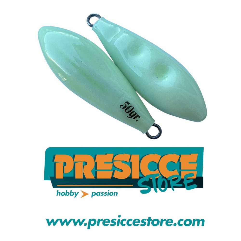 PIOMBO 50GR SUPER OGIVA BOMB FLUO