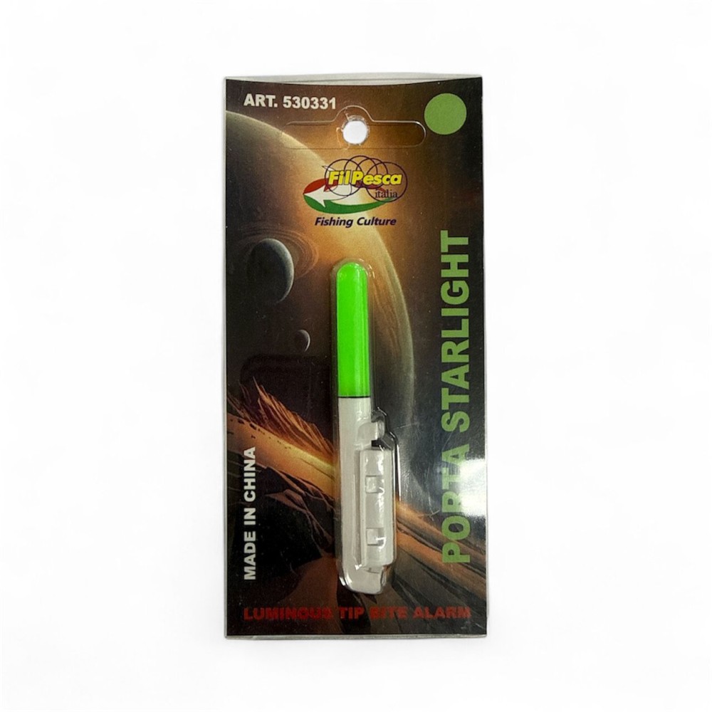 STARLITE ELETTRICO LUCE FISSA VERDE FILPESCA