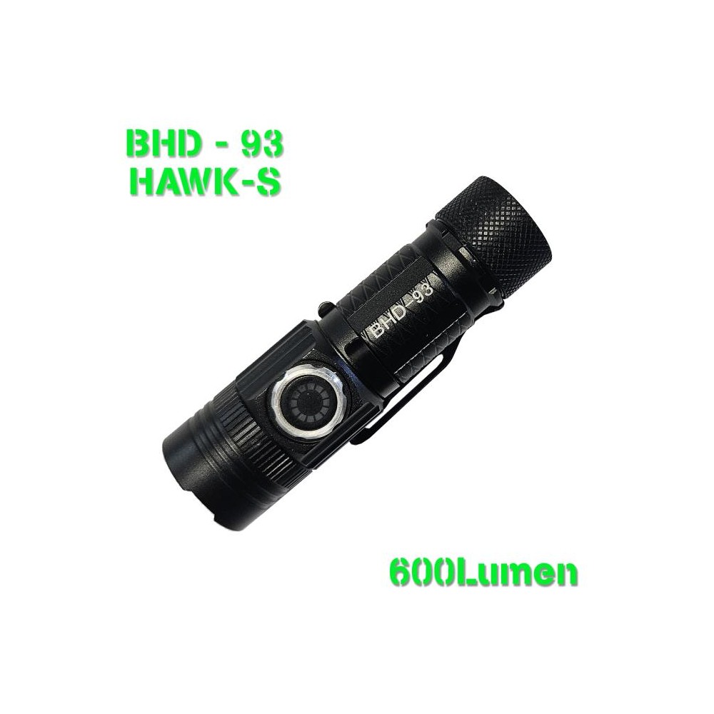 BHD-93 MAX 600 LUMES HAWK-S