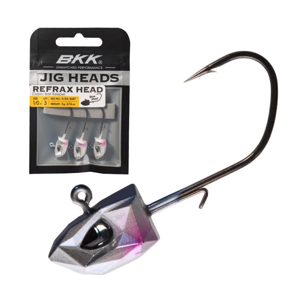 REFRAX HEAD 1/0 BLUE SHAD BKK