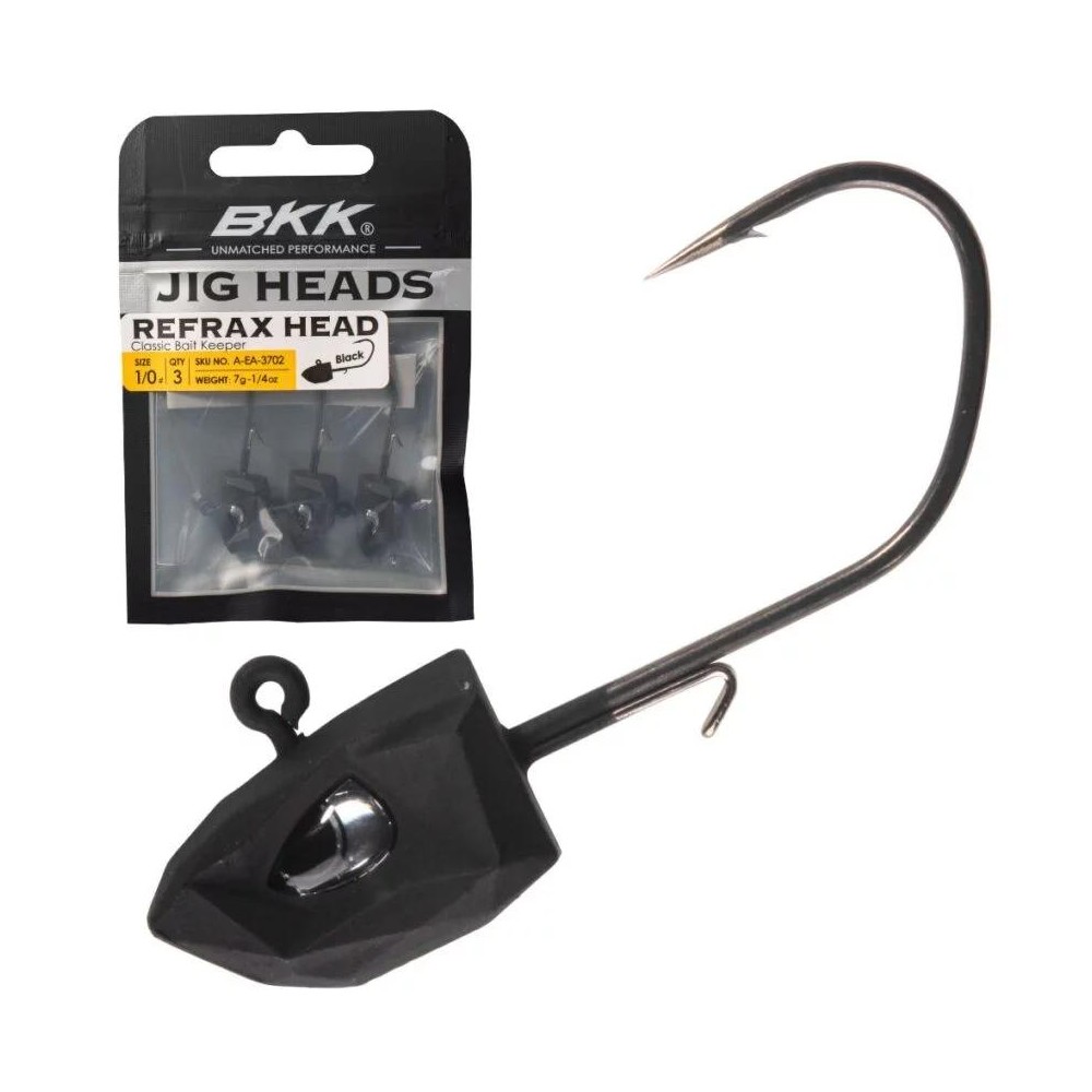 REFRAX HEAD 1/0 BLACK BKK