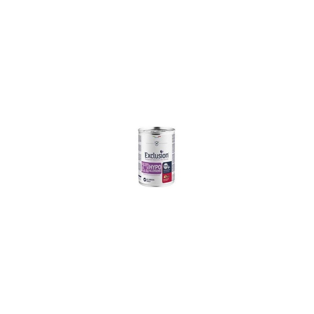 EXCLUSION HYPOALLERGENIC CAPRA E PATATEALL BREED 400g