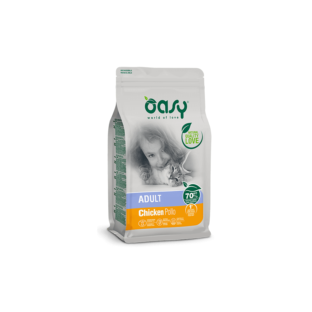 OASY ADULT CAT POLLO 7.5KG