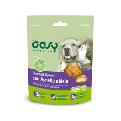 OASY CANE BISCOTTI RIPIENI AGNELLO E MELA 80g