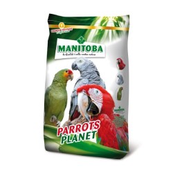 MISCELA PAPPAGALLI CON FRUTTA-PARROTS PLANET 15KG MANITOBA