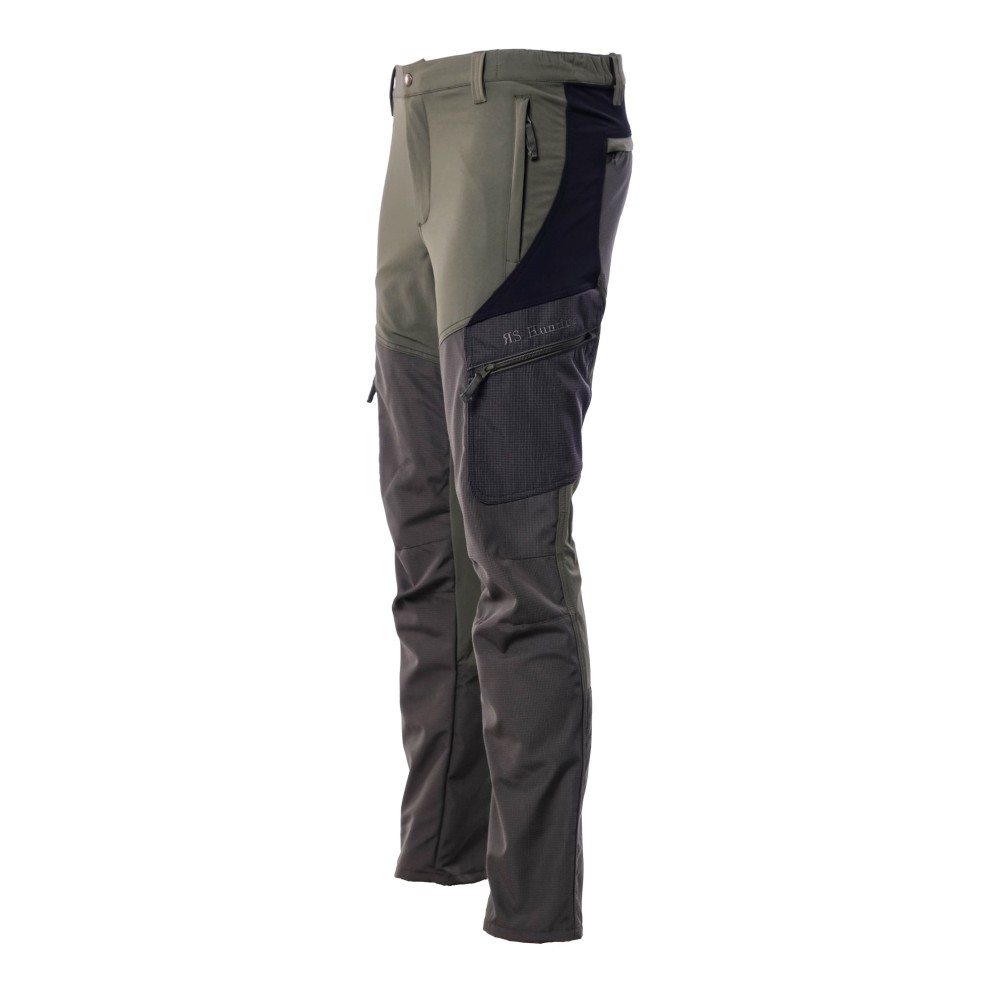 PANTALONE T-150 VERDE E NERO TG 54 RS HUNTING
