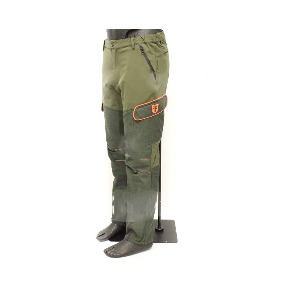 PANTALONE T-104F VERDE TG 52 RS HUNTING