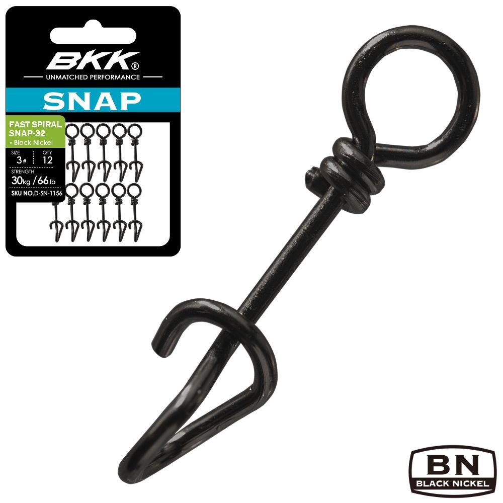 FAST SPIRAL SNAP-32 SIZE 1 BKK