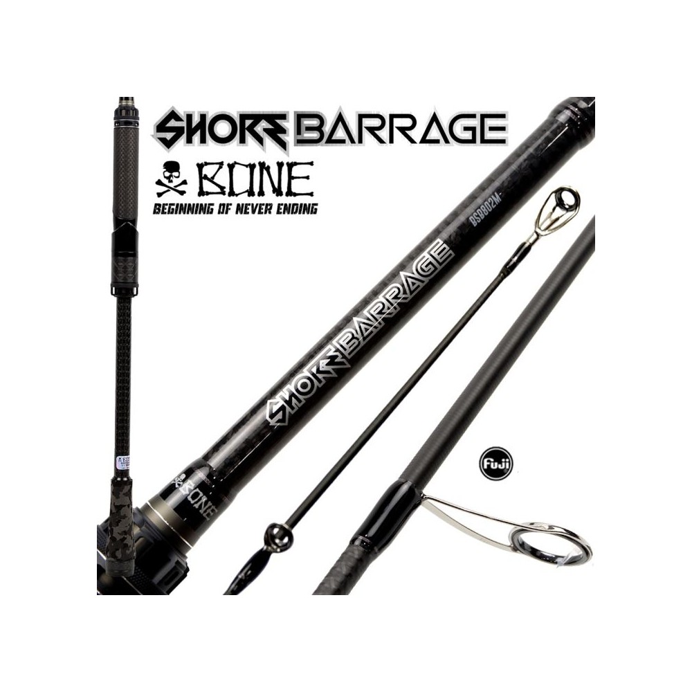 SHORE BARRAGE BSB763L FAST 5-16GR BONE