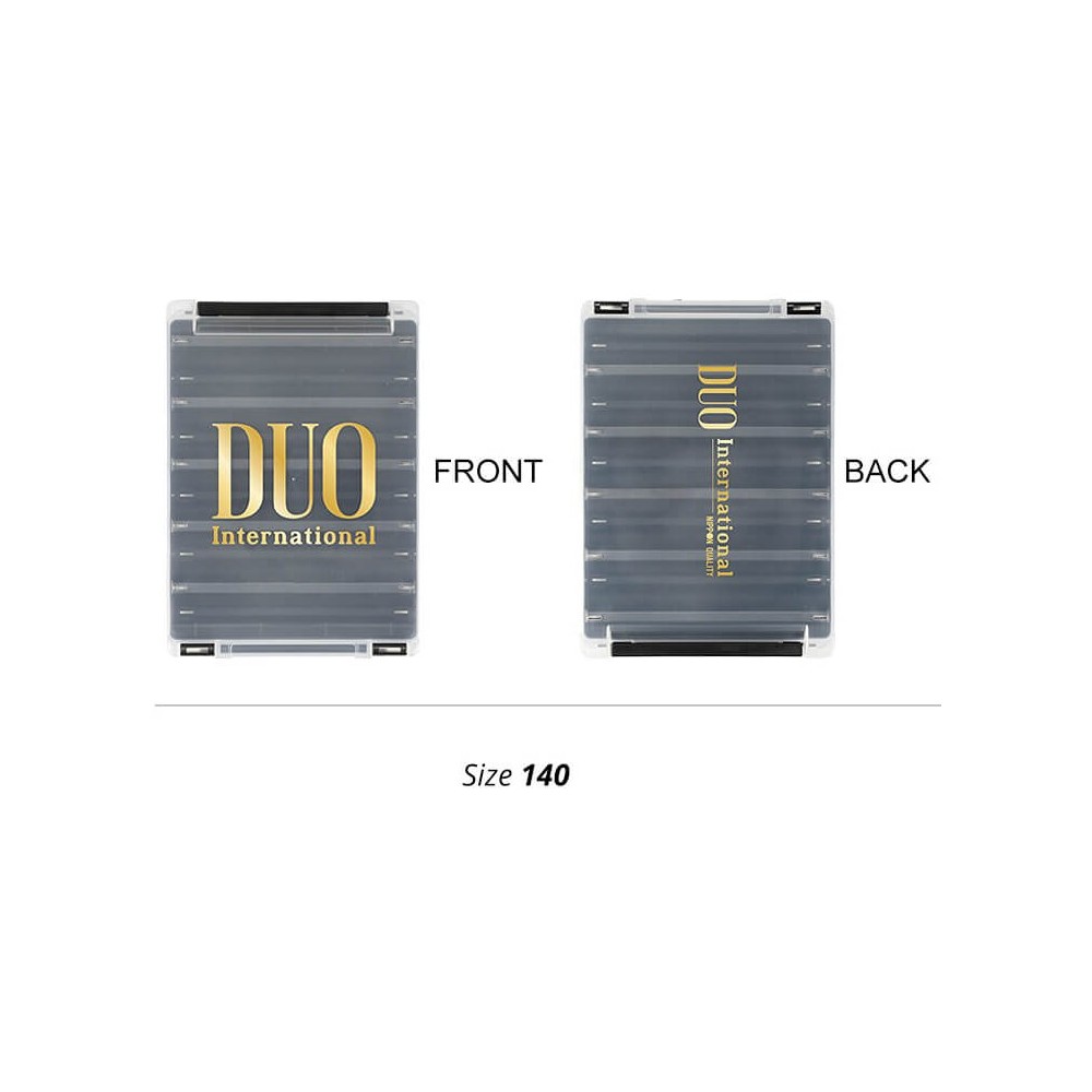 REVERSIBLE LURE CASE 140 BLACK/GOLD DUO