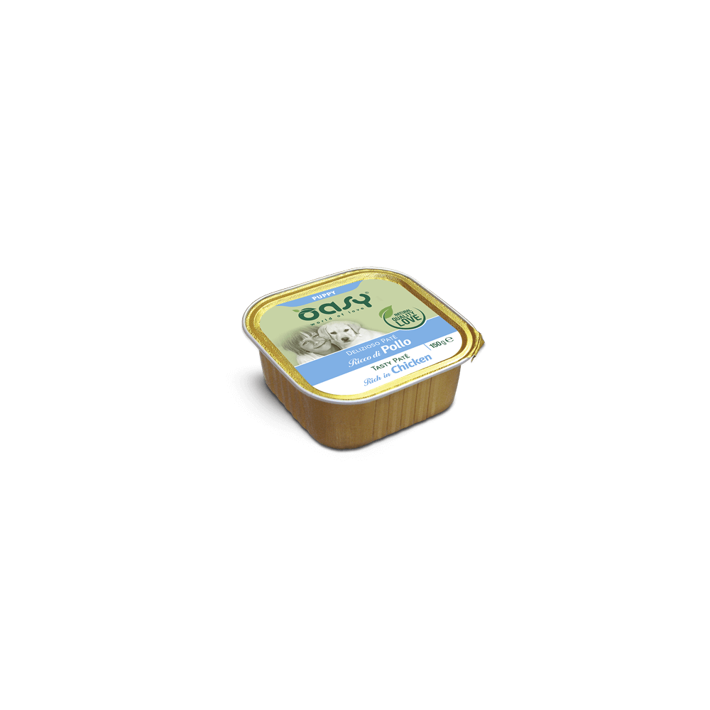 OASY DELIZIOSO PATE' - VASCHETTE DA 150g