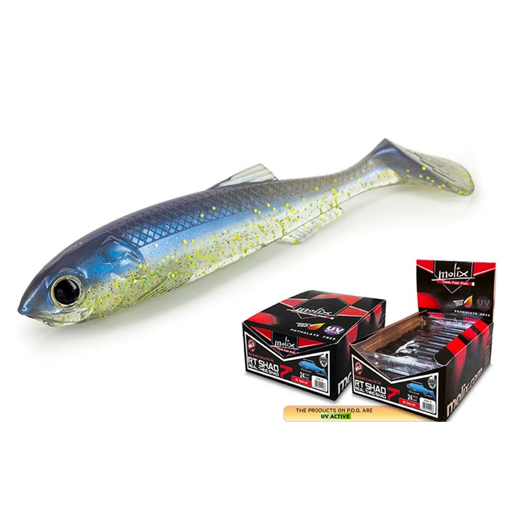 RT SHAD 3.5" BULK MOLIX