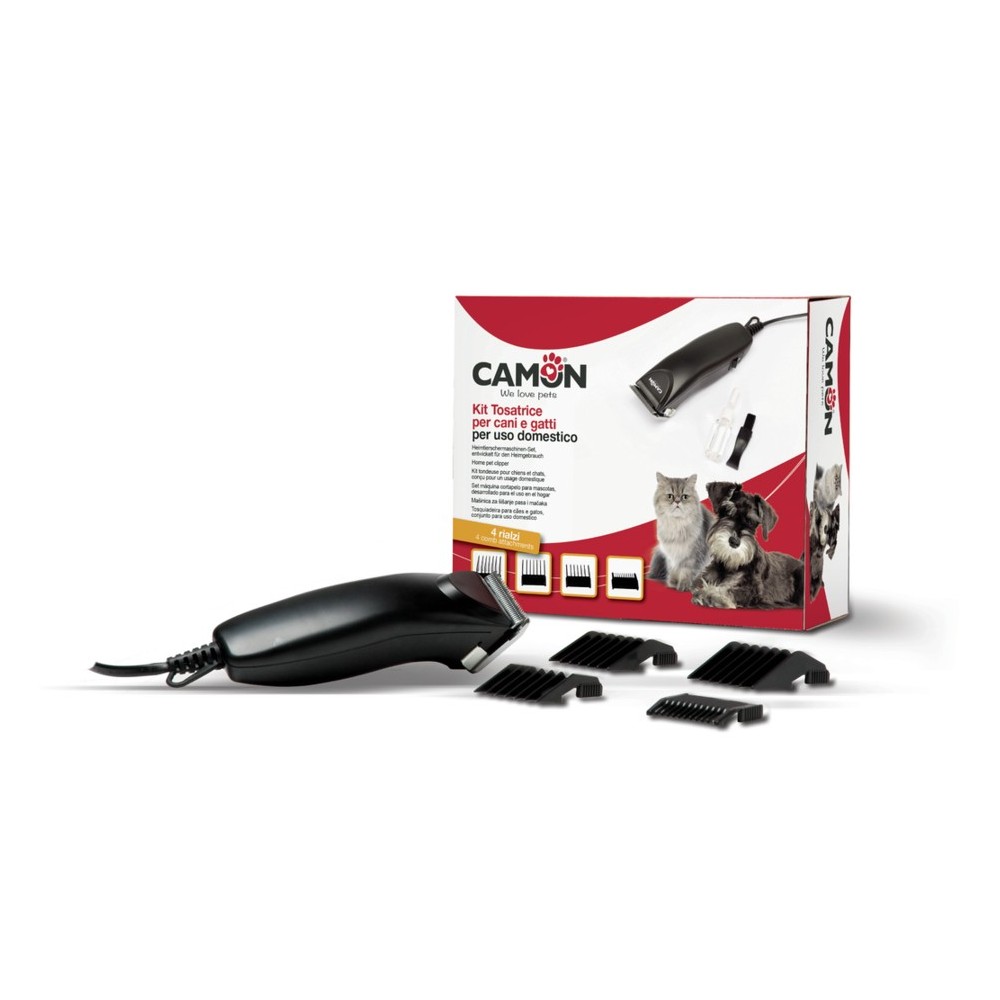 CAMON - KIT TOSATRICE PER USO DOMESTICO PER CANI E GATTI