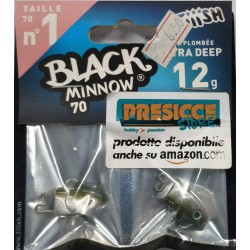 BLACK MINNOW N°1 Fiiish lead extra deep 12gr.