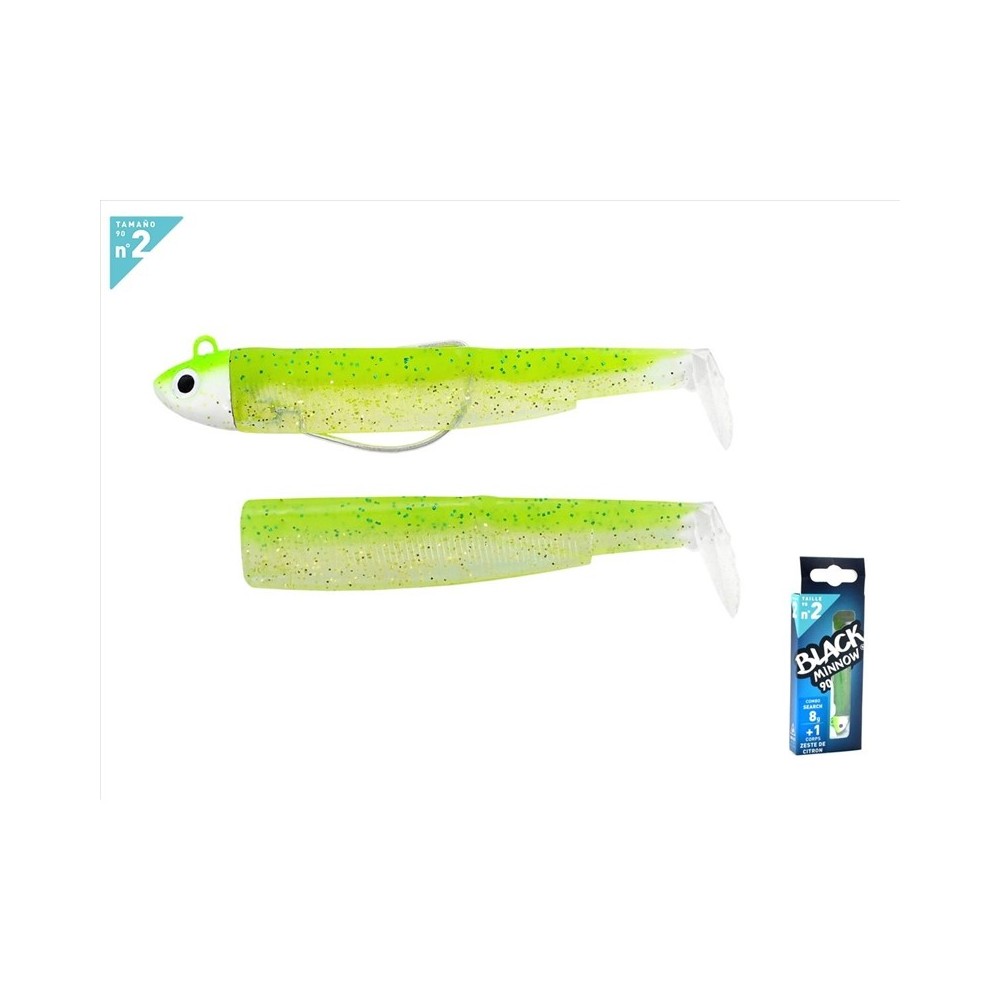 BLACK MINNOW N°2 Fiiish Combo Search 8 Gr.