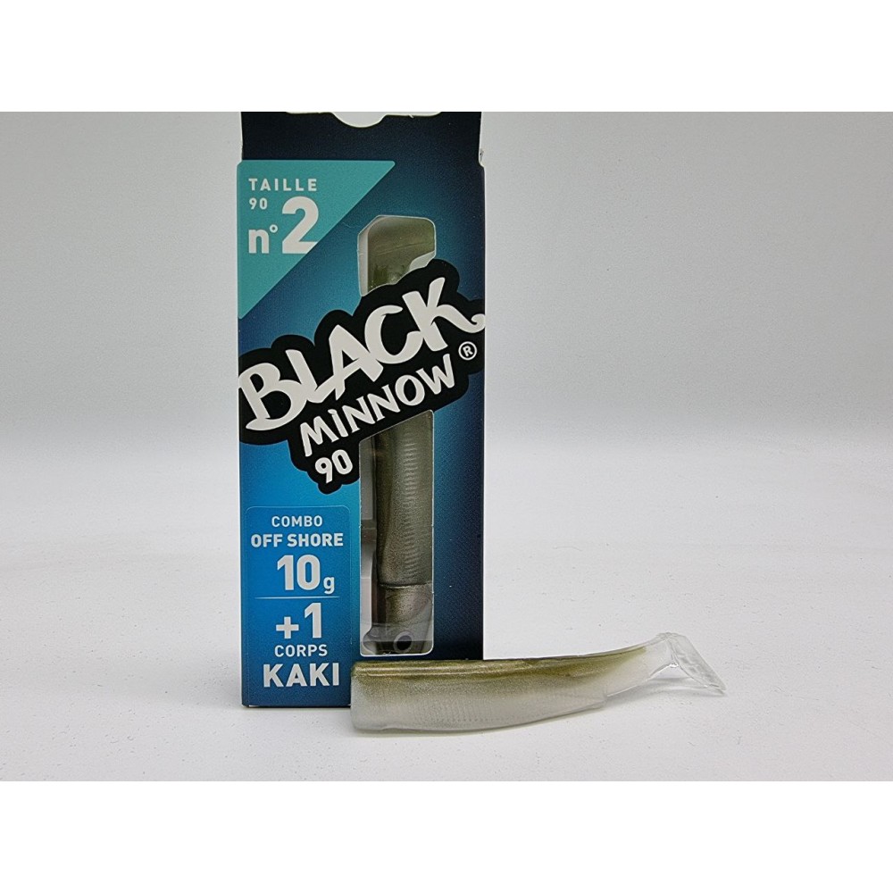 BLACK MINNOW N°2 Fiiish Combo Off-Shore 10 Gr.