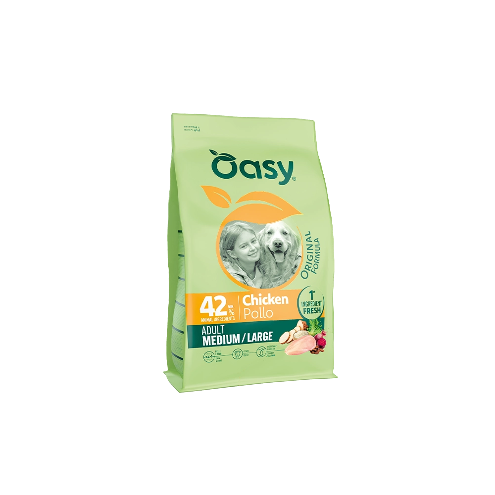 OASY -  ADULT MEDIUM/LARGE POLLO  2kg