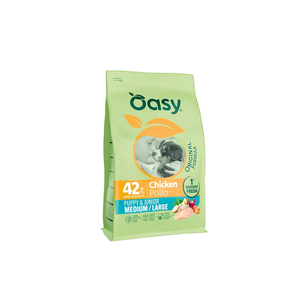 OASY - PUPPY MEDIUM/LARGE POLLO 2kg