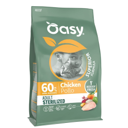 OASY - CAT ADULT STERILIZED POLLO 300g