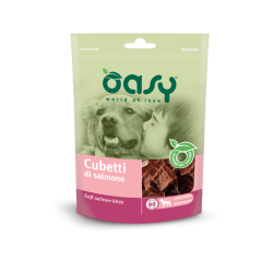 OASY SNACK - CUBETTI DI SALMONE 100g