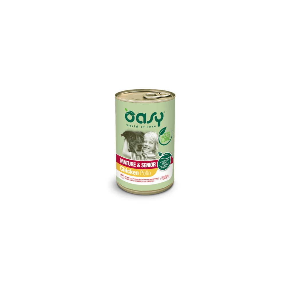 OASY LIESTAGE MATURE E SENIOR POLLO 400G