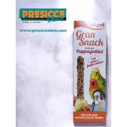 GRAN SNACK - STICK PER PAPPAGALLINI CON MELA E FRUTTA ESOTICA