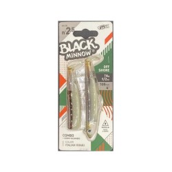 BLACK  MINNOW N°2,5 Fiiish combo off-shore 16gr.