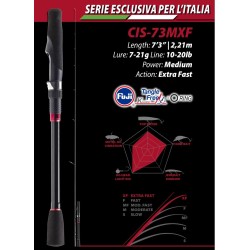 CEANA ITALY EDITION 7'3" 7-21GR MAJOR CRAFT