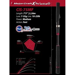 CEANA ITALY EDITION 7'5" 7-35GR MAJOR CRAFT