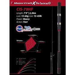 CEANA ITALY EDITION 7'9" 15-60GR MAJOR CRAFT