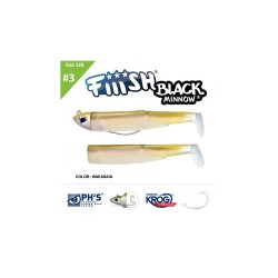 BLACK MINNOW N° 3 Fiiish combo shore 12 Gr.