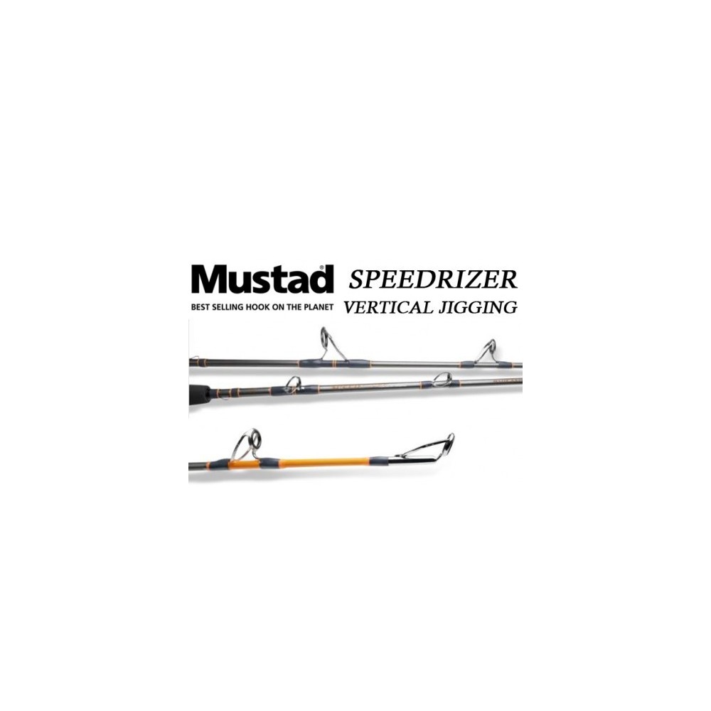 SPEED RIZER 6'4" M 120GR MUSTAD