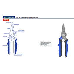 7.5" SPLIT RING PLIERS MUSTAD