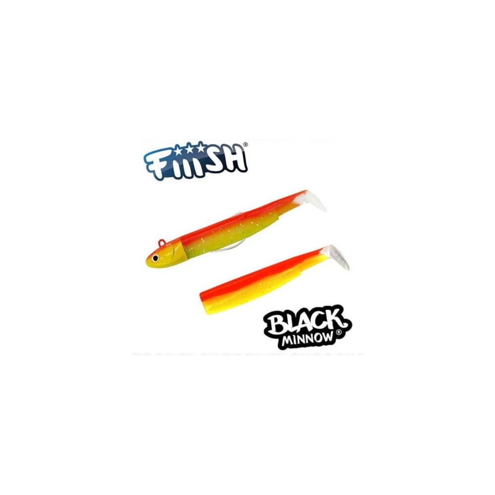 BLACK MINNOW N°4 Fiiish Combo DEEP 60Gr.