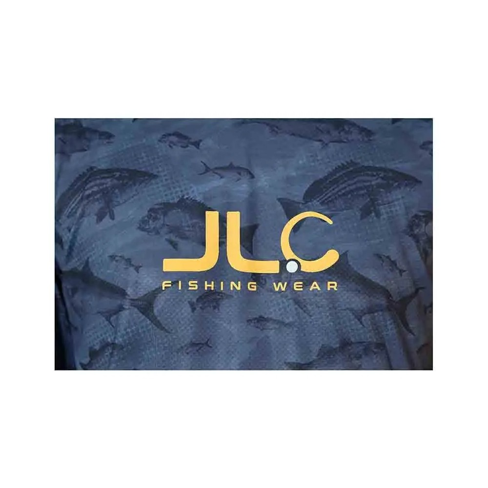 MAGLIA CAMO FISH MANICA LUNGA CON CAPPUCCIO E SCALDACOLLO JLC