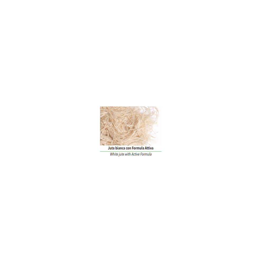 JUTA BIANCA CON FORMULA ATTIVA 1KG SISAL FIBRE