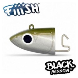 BLACK MINNOW N°5 Fiiish lead off-shore 60 gr.