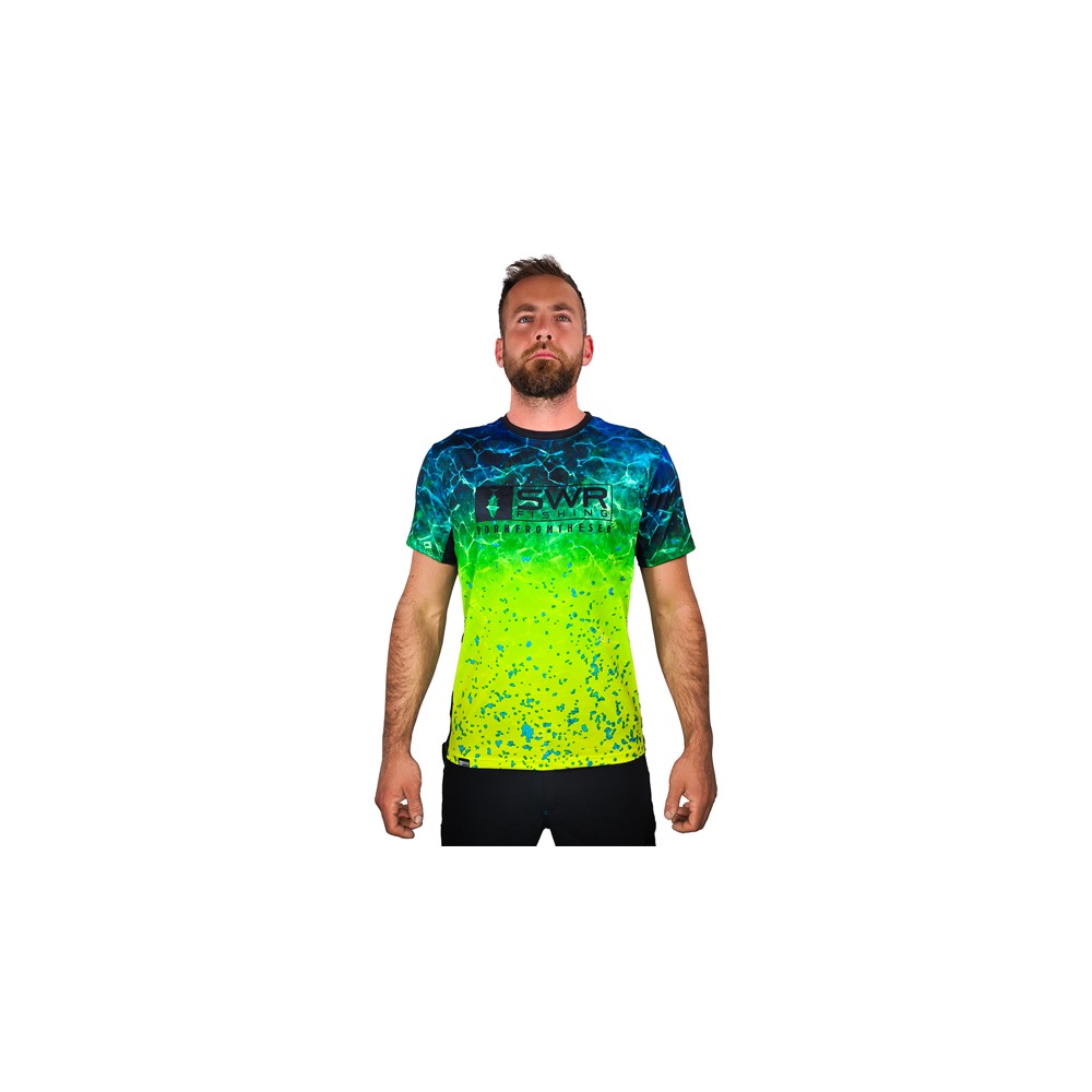 T-SHIRT TECNICA M/L AIR FLOW REEF DORADO SALTWATER ITALY