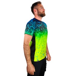 T-SHIRT TECNICA M/L AIR FLOW REEF DORADO SALTWATER ITALY
