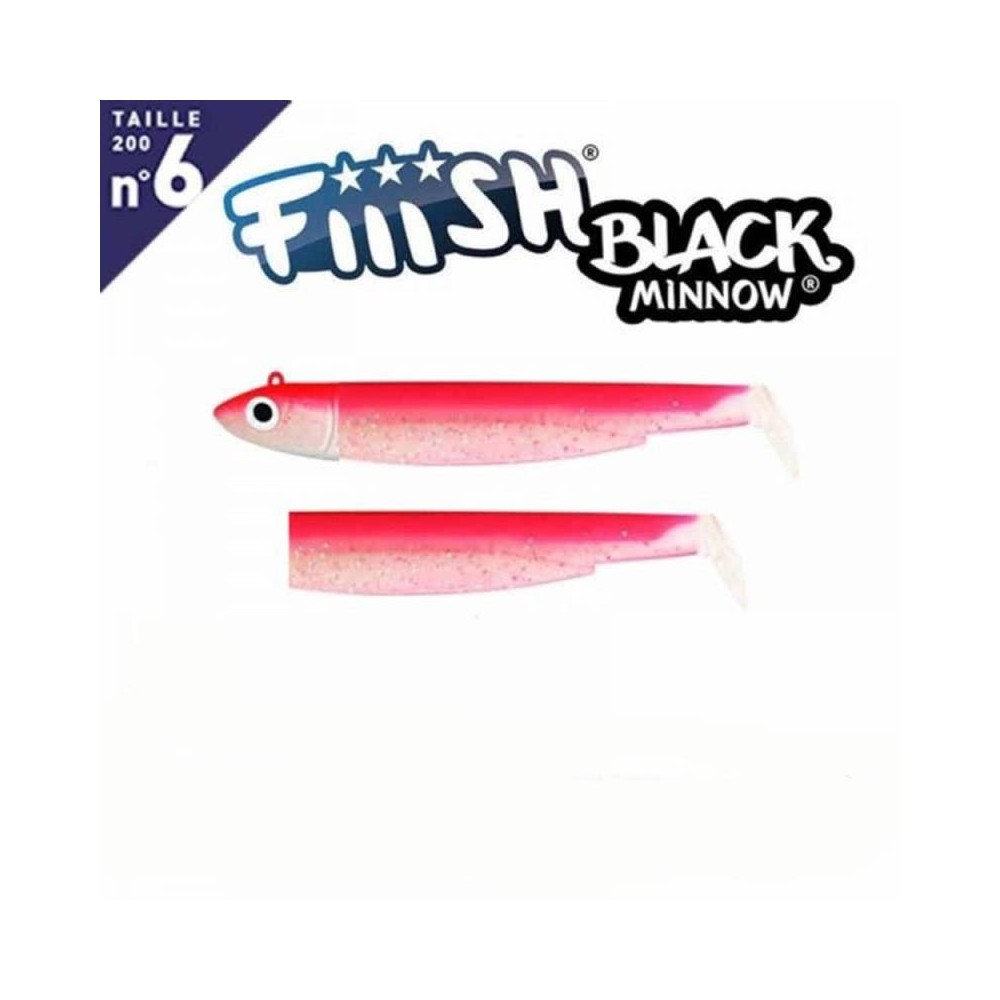 BLACK MINNOW N° 6 Fiiish combo off-shore 120gr.