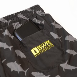 PANTALONCINO GAME FISH NERO SALTWATER ITALY