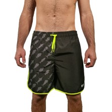 PANTALONCINO GAME FISH NERO SALTWATER ITALY
