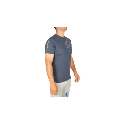 T-SHIRT BLU FIAMMATO CIII