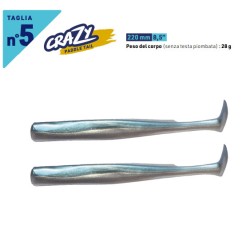 CRAZY PADDLE TAIL N°5 Fiiish body di ricambio