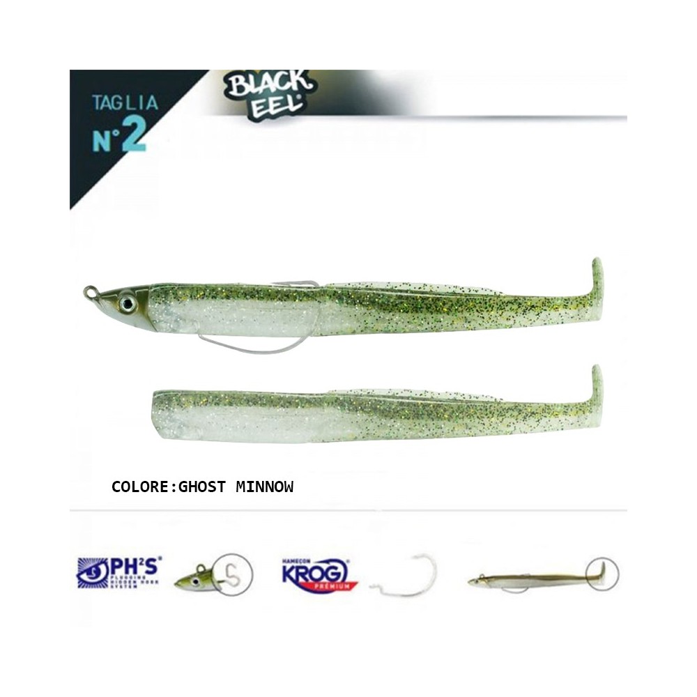BLACK EEL N°2 Fiiish combo shallow 4 Gr.
