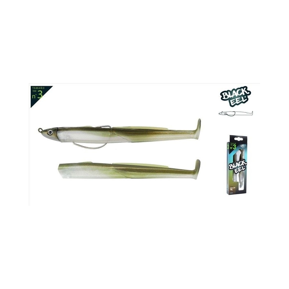 BLACK EEL N°2 Fiiish combo shallow 4 Gr.